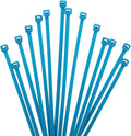 XINGO 1000 PCS 4 inch Cable Zip Ties, 18lb Strength, Small Tie Wraps Self-Locking Nylon Zip Ties for Indoor and Outdoor Use (Blue)