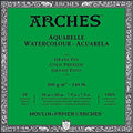 Arches Watercolor Paper Block, Cold Press, 7.9" x 7.9", 140 pound by ARCHES