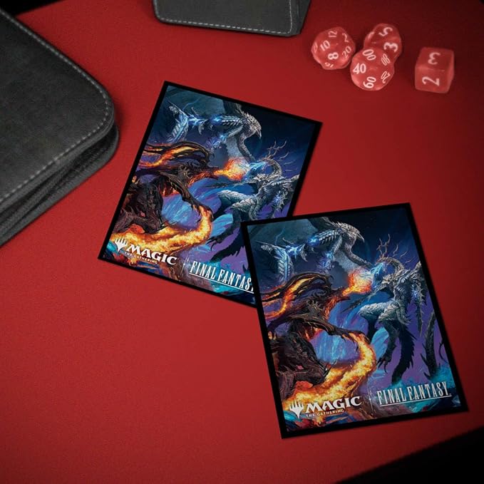 Ultra PRO - Final Fantasy x Universes Beyond Bahamut and Ifrit 100ct Deck - Image 4