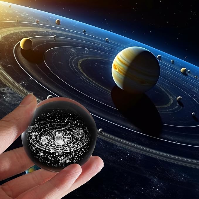 3D Solar System Crystal Ball - Image 5