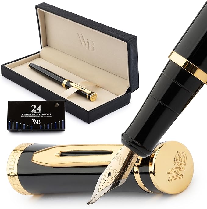 Wordsworth & Black Luxury Fountain Pen Set by WordsworthBlack