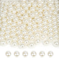 1200PCS 8mm Pearls for Crafting, Ivory No Hole Beads for Centerpieces Vases by Unknown