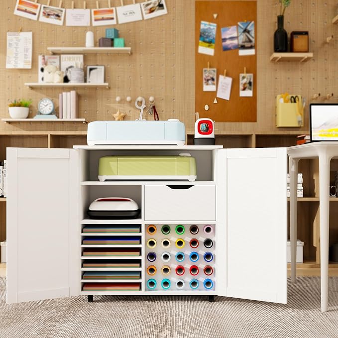 Craft Cart Cabinet Compatible - Image 3