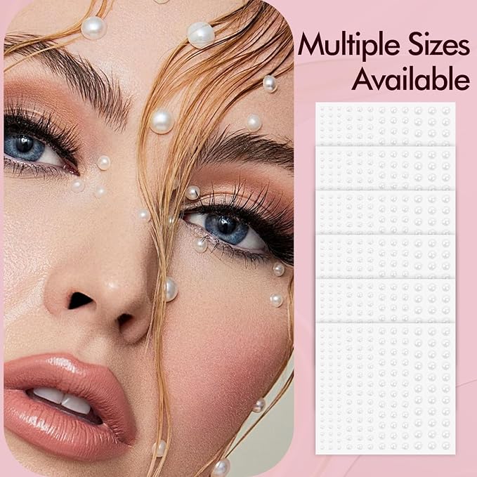 990pcs Self-Adhesive Pearl Stickers - Image 5