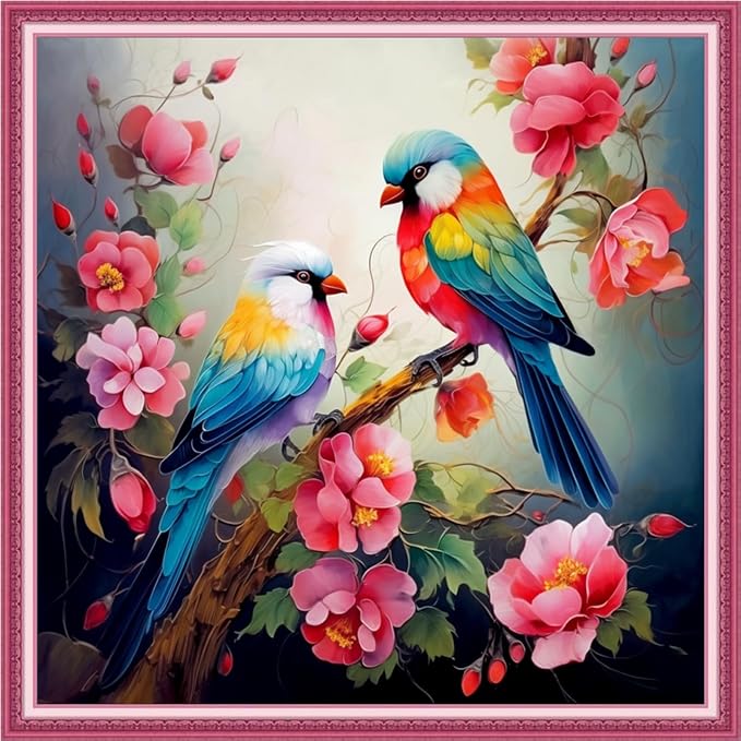 Joyhoor Cross Stitch Kits for Beginners Stamped Cross-Stitch Supplies by JoyhoorCrossStitchKits