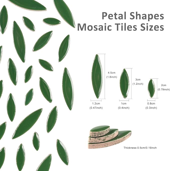 Artspac Petal Ceramic Mosaic Tiles - Image 4