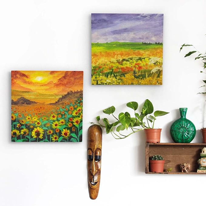Falling in Art 2 Pack 20x20 Unfinished Birch Wood Panels Kit - Image 7