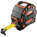 MILESEEY 2-in-1 Laser Measuring Tape, 16Ft Tape Measure & 131Ft Rechargeable Laser Measurement Tool with Backlit Display, Auto-Lock Tape with Magnetic Hook, M/Ft/in/Ft+in, 20 Groups Historical Memory