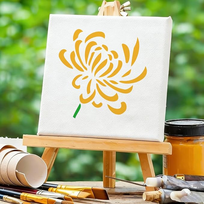 72 Pcs Butterfly Flower Stencils - Image 6