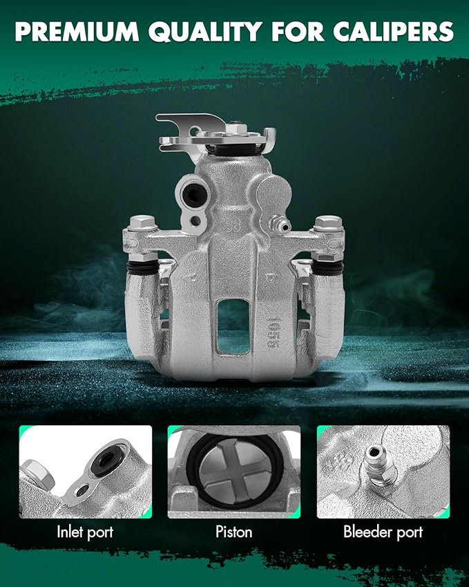 SCITOO 19B3358 19B3359 Disc Brake Calipers Assembly with Bracket Fit For Acura TSX 2009-2014,For Honda For Accord 2008-2012