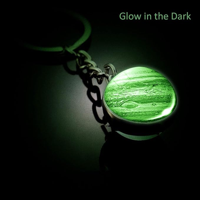 JWPavilion Solar System Planet keychain Accessories Pendant Glow In The Dark - Image 4