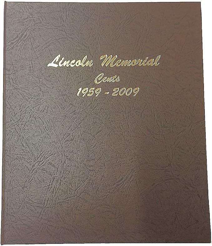 Dansco US Lincoln Memorial Cent Coin Album 1958 by Unknown