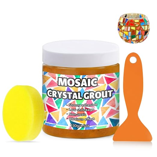Mosaic Crystal Grout, Mosaics Tile Tools, Mosaic Tile Accessories – Essential by Unknown