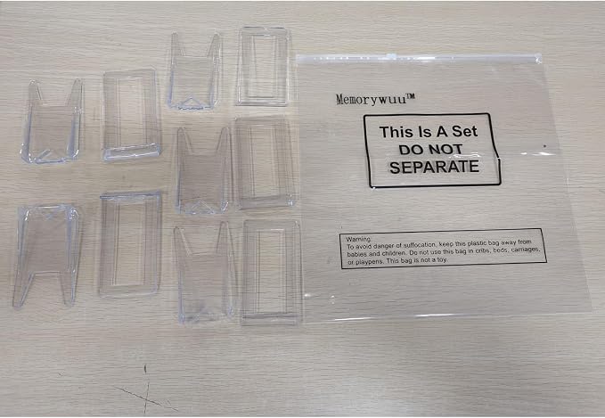 12 Pack Acrylic Book Stand for Display Adjustable Clear Display Holder Easel - Image 5