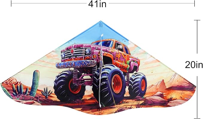 HENGDA KITE Painting Series Delta Kite, - Image 3