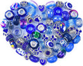 Aipridy European Large Hole Beads, Colorful Glass Charm Beads Set by AIPRIDY