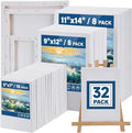 Halobios 32 Packs Professional Stretched Canvas by Halobios