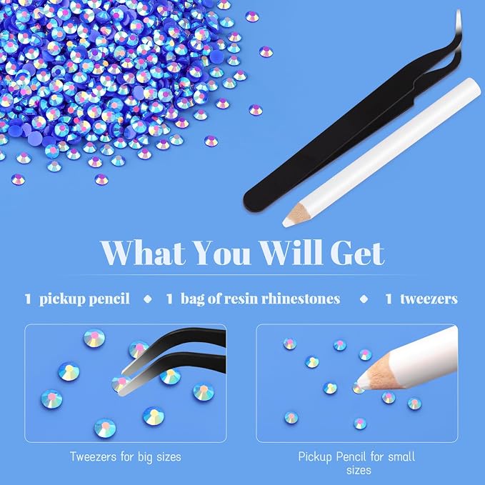 12000PCS 2mm Resin Jelly Rhinestones in Bulk, Bedazzling Flatback Crystals - Image 7