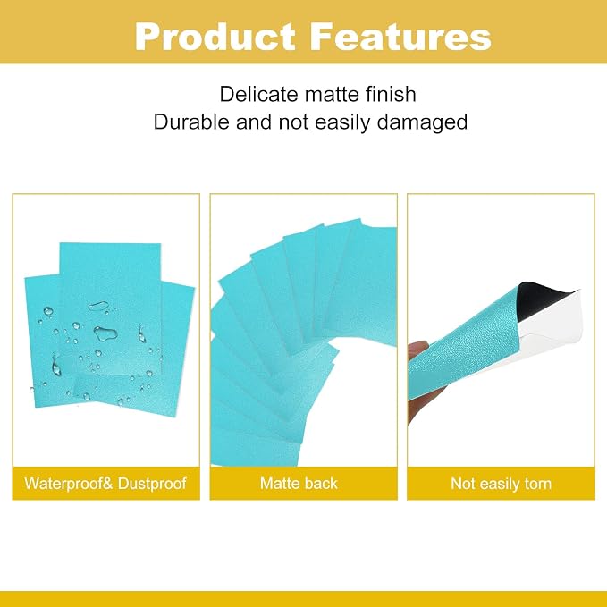 Premium Card Sleeves, 150 Sleeves 2.6''x3.6'' Compatible - Image 3