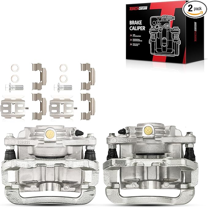 Torchbeam Rear Brake Calipers Set for Chevrolet 1998-2002 Blazer, Chevrolet 1998-2000 2003 S10 4.3L, Chevrolet 1998-2000 2003 S10 2.2L, Rear Left and Rear Right Calipers Replace # 18B4712+18B4713