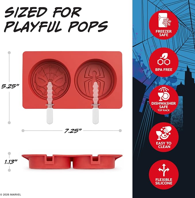 Marvel Spider-Man Silicone Popsicle Molds - Image 5