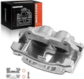 A-Premium Disc Brake Caliper Assembly with Bracket Compatible with Select Jeep Models - Commander 2006-2010, Grand Cherokee 2005-2010, Sport Utility - Front Right Passenger Side