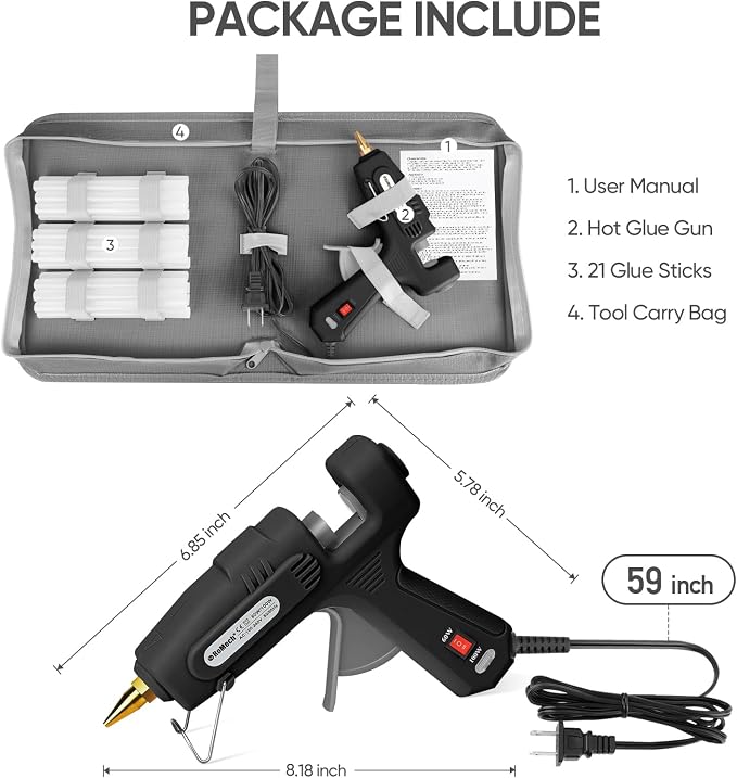 ROMECH Full Size Hot Glue Gun - Image 5