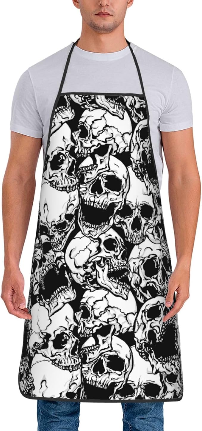 Apron Cooking Chef Work Shop Women Men Baking Decorations Painting Bbq Grilling - Image 2