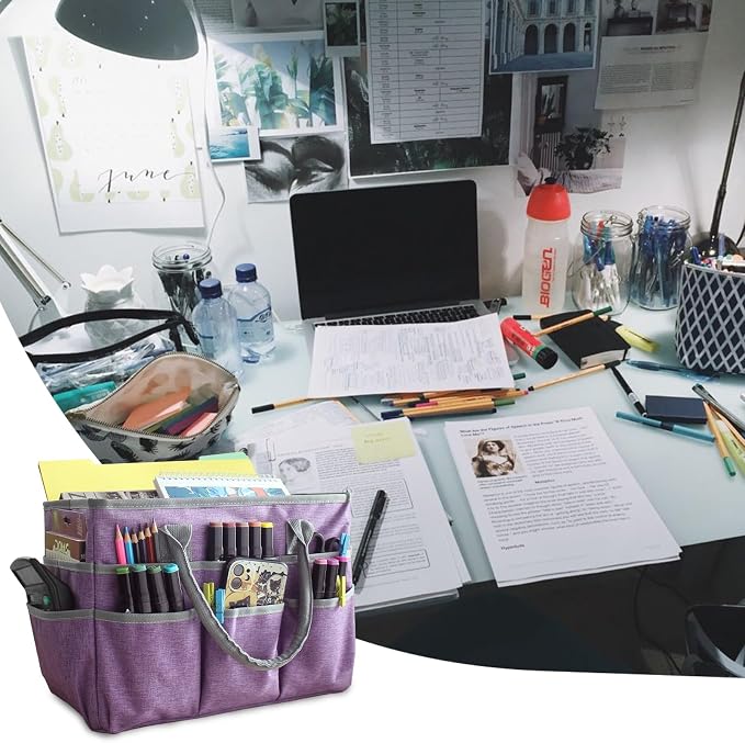 Cupohus Art Organizer Craft Storage Tote Bag - Image 6