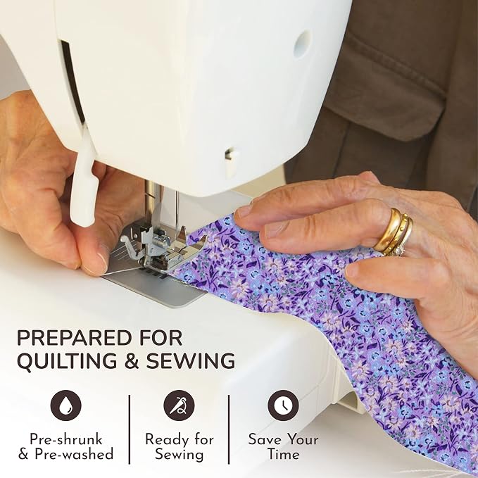 Tinyspool & Co.'s Twirlie Roll 40 Precut Quilting Fabric Strips - Image 6