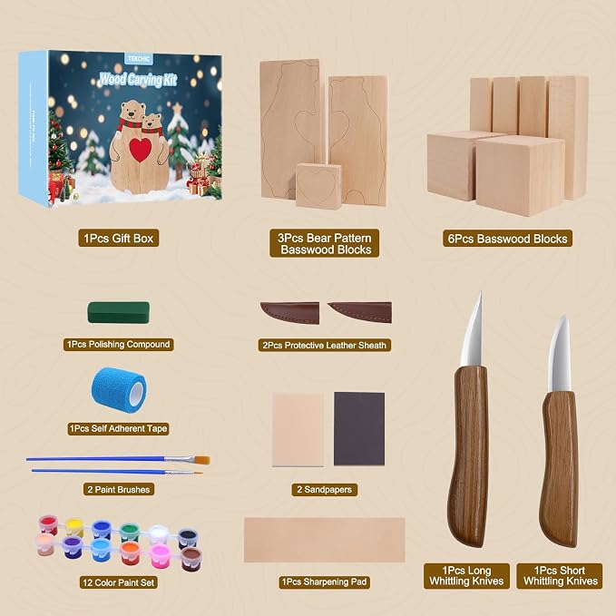 Wood Carving Kit for Beginners - Image 7