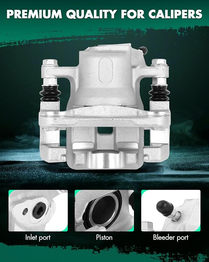 SCITOO 19B3193 Rear Left Disc Brake Caliper Assembly w/Bracket For Toyota For RAV4 2006-2012