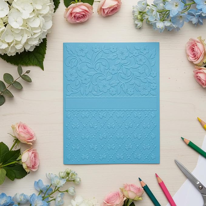 Yuanchu 3D Plastic Embossing Folder Template - Image 7