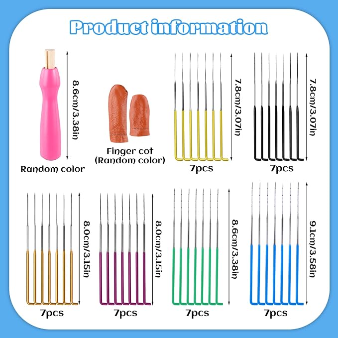 Mayboos 42 Pcs Needle Felting Needles, Wool Felting Supplies - Image 2