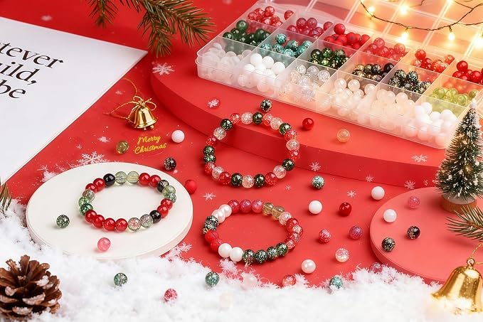 DUQGUHO Christmas Beads, Christmas Beads - Image 2