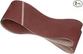 2 Pcs Sanding Belts 6 x 108 Inch 80 Grit Aluminum Oxide Abrasive Sandpaper for Belt Sander Metal Grinding Wood Working Weld Rust Removal