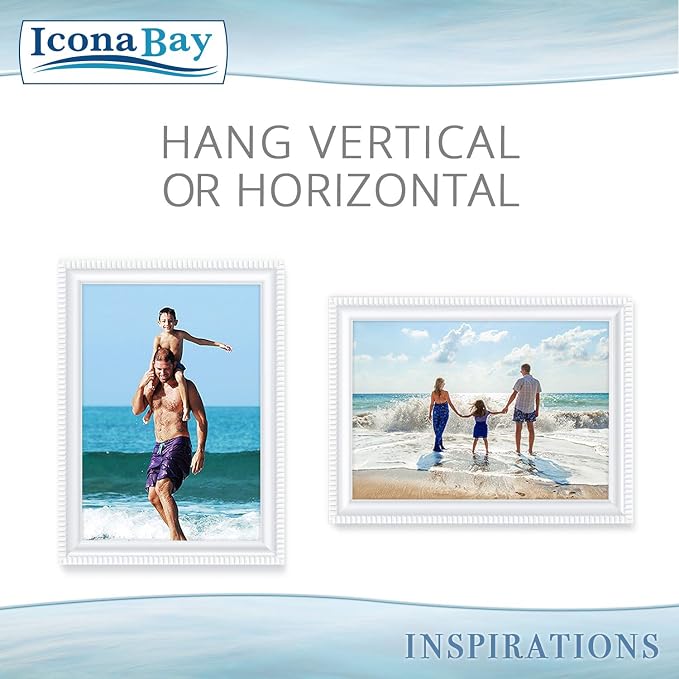 Icona Bay 5x7 Picture Frames, 6 Pack, Contemporary, Inspirations | These Icona - Image 7