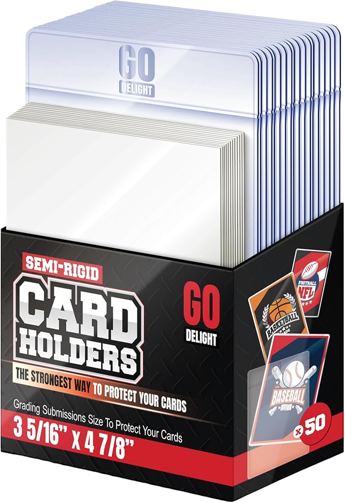 Semi Rigid Card Holders & Sleeves by GoDelight