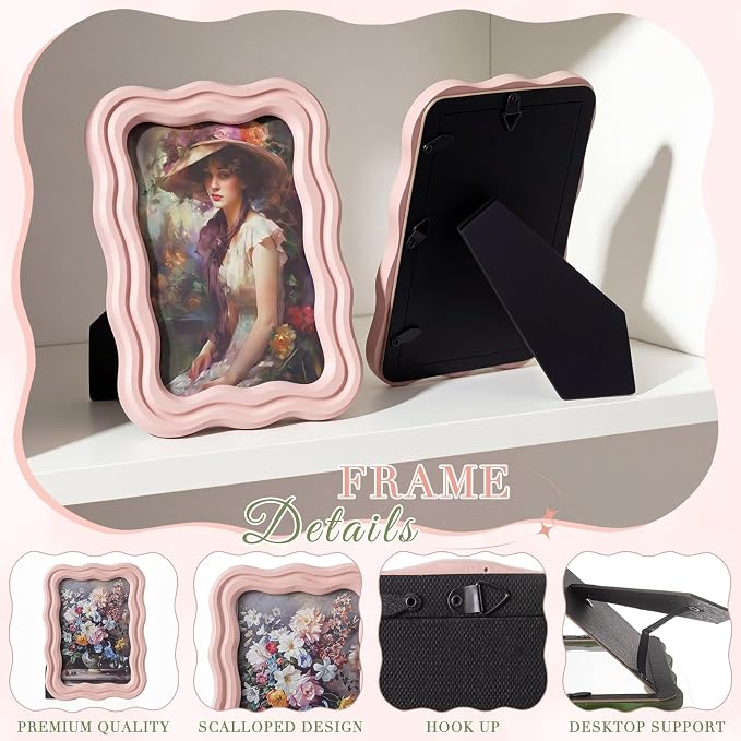 Vicenpal Scalloped Picture Frame - Image 2