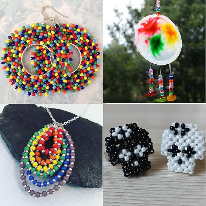 Pony Beads 4000 Pcs for Bracelets, Jewelry Making, Crafts - Image 5