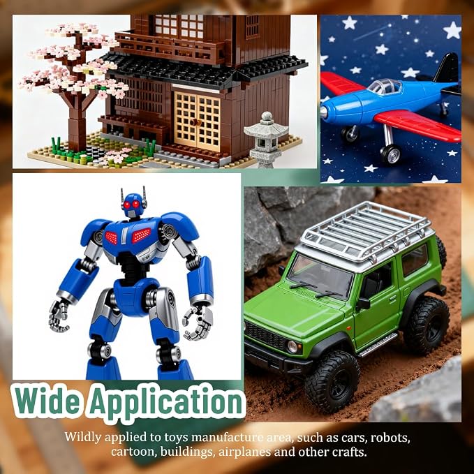 WMYCONGCONG 8 PCS Model Tools Kit Modeler Basic Tools Hobby Building Tools Kit - Image 8