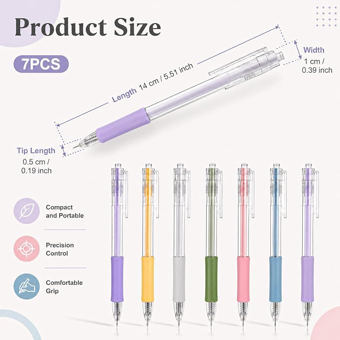 7Pcs Craft Paper Knife Pen, Knife Pen Craft Cutting Tools Art Cutting Tools - Image 2