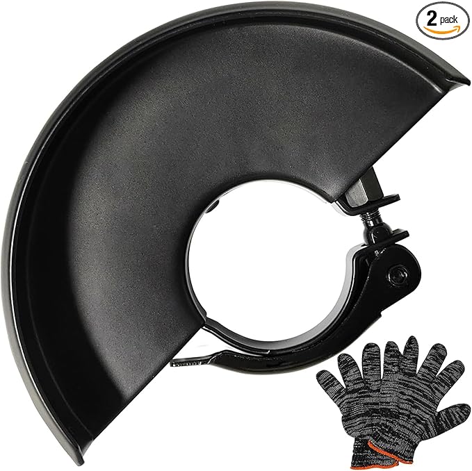 5.3" 135mm Grinder Guard for 5" 4-1/2" 4" Wheel Disc Blades Protective Cover Shield Attachments Compatible with DEWALT Milwaukee Makita Metabo Bosch RYOBI XAG04T XAG04Z XAG09Z XAG11Z Angle Grinders
