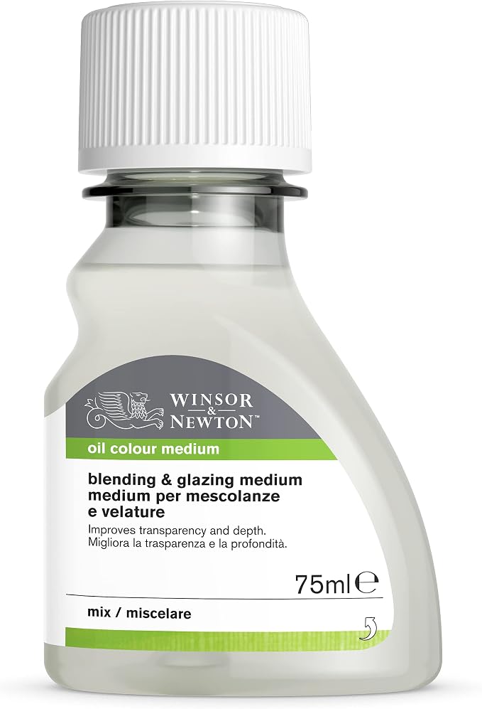 Winsor & Newton Blending & Glazing Medium, 75ml Bottle - Image 8