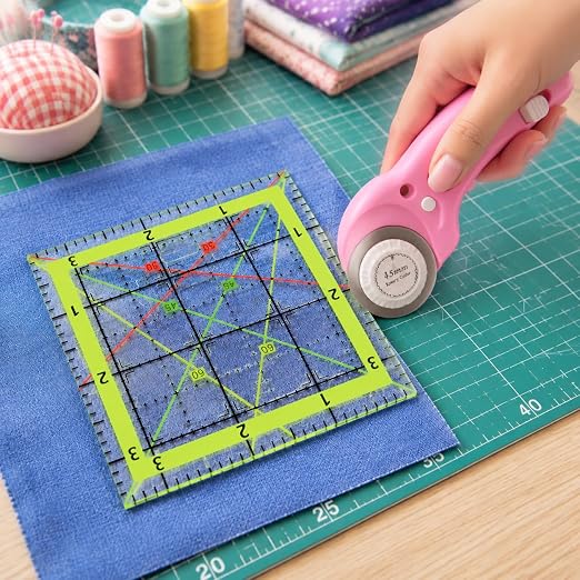 Aixoom Quilting Ruler Set, Square Quilting Templates 3.5/4.5/6.5/10.5" | - Image 5