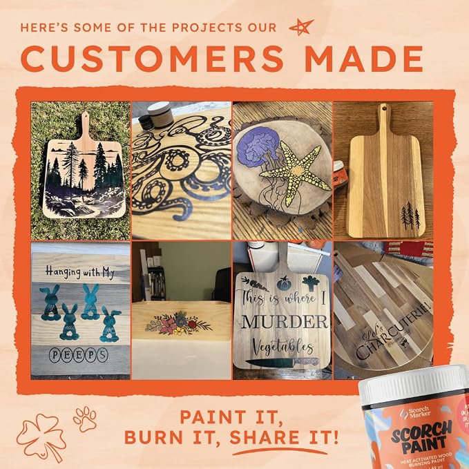 Scorch Marker SCORCH PAINT – Wood Burning Paint - Image 9