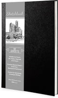Hardcover Sketch Book 9" x 12", Sketchbook Drawing Pads, 160GSM Thick Smooth by Appointime
