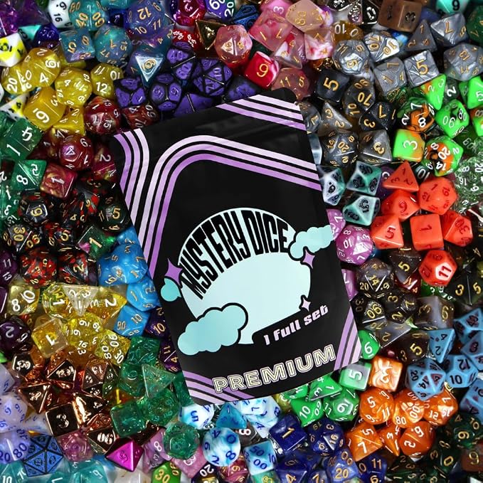 1985 Games Premium Mystery Dice, DND Dice Set, Premium RPG Dice, Suitable - Image 6