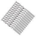 Drill Bit, 1/4" Cutting Diameter, 4241 HSS 118° Cutting Angle Uncoated Bright Versatile Jobber Bits - (Applications: for Drilling Plastic Wood Soft Metal), 12-Pieces