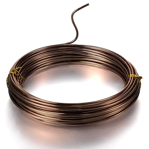 TecUnite Aluminum Craft Wire for Sculpting Armature Bendable Craft Wire for DIY by TecUnite